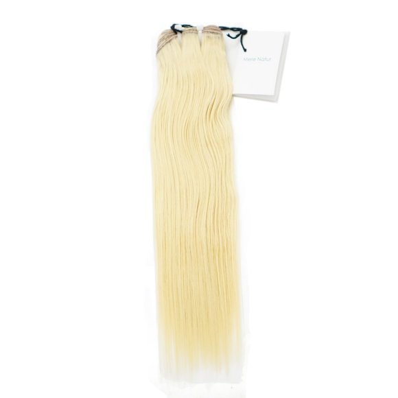 14 inches Blonde Hair Bundle | Mere Natur main image 4